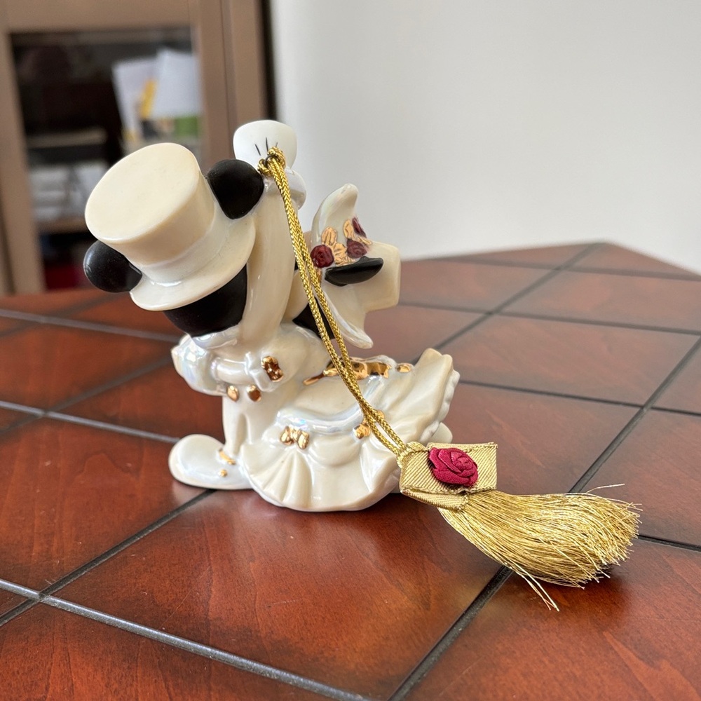 Disney old-timey Christmas Mickey and Minnie ornament - Picture 2 of 5